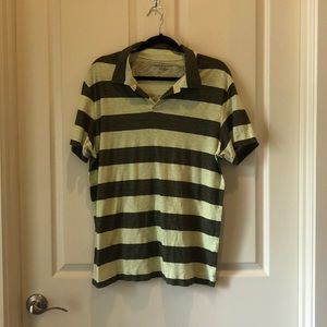 Calvin Klein Men’s Collar stripe shirt
